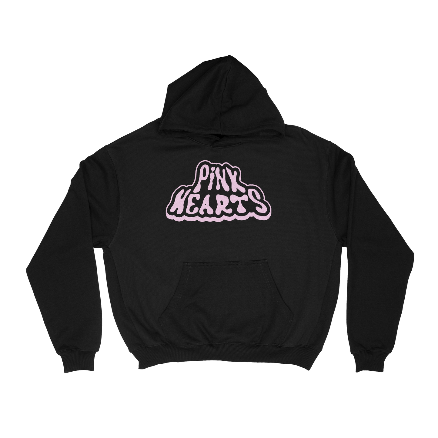 Pink Hearts Hoodie