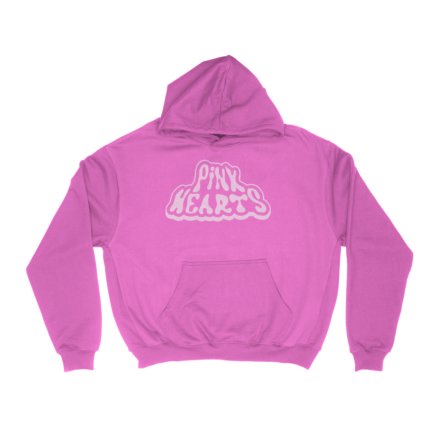 Pink Hearts Hoodie