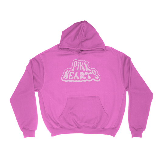 Pink Hearts Hoodie