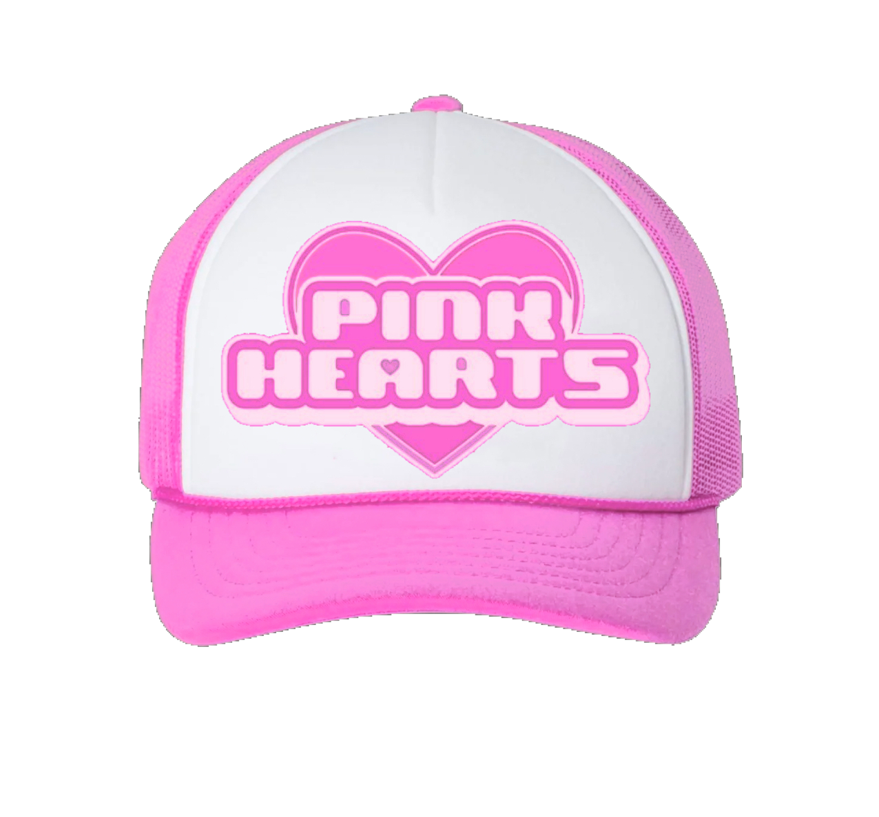 Pink Hearts Trucker Hat